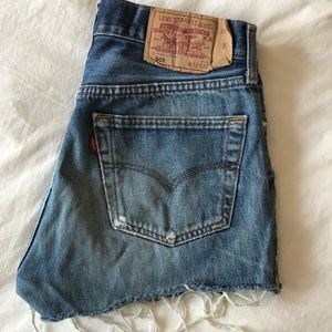 Vintage Levi’s Jean shorts